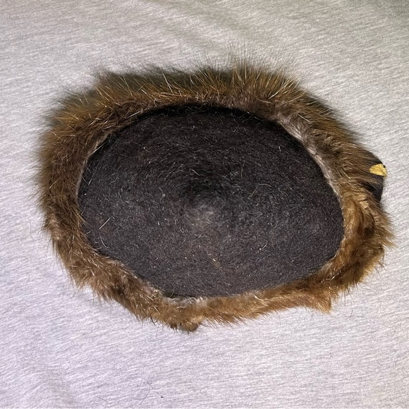 Mongolian beaver fur and felt Hat - Picture 5 of 6